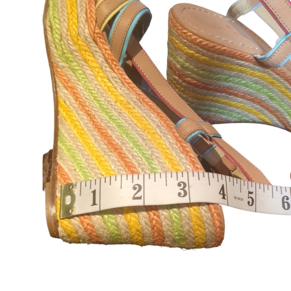 KATE SPADE Luxury Gorgeous Elegant Multicolor Platform Size 9.5 - Picture 13 of 16